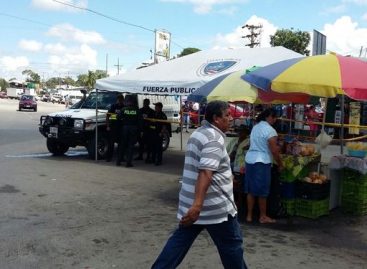 Policía refuerza seguridad en la frontera entre Panamá y Costa Rica