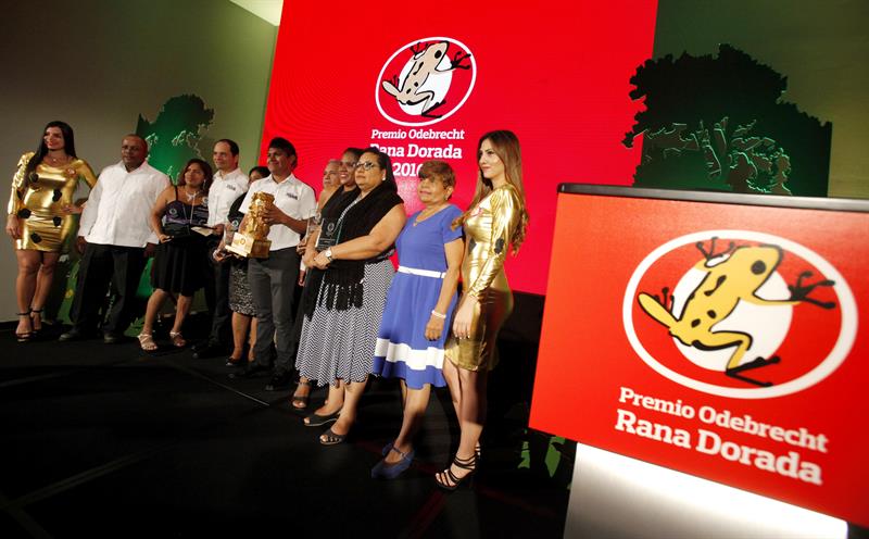 Fundación panameña gana «Premio Odebrecht Rana Dorada»