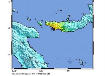 Seísmo de 6,9 grados en el este de Papúa Nueva Guinea