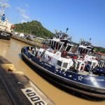 Buque de combate estadounidense sufrió un percance en el Canal