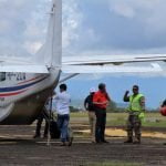 Hallaron flotador del helicóptero accidentado con dos venezolanos
