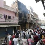 Trece personas murieron en una fábrica textil de la India