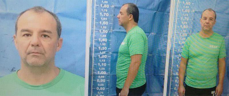 Exgobernador de Río preso por corrupción fue trasladado a un hospital