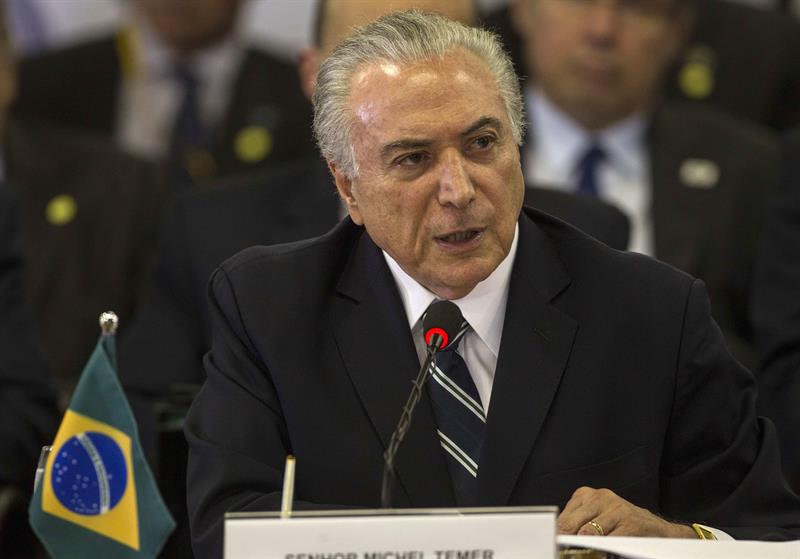 Temer advierte que sin un ajuste, Brasil se paralizará en 2024