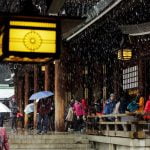 Cae sobre Tokio la primera nevada en noviembre después de 50 años