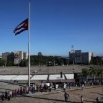 Raúl Castro presidió último relevo de la guardia de honor por su hermano