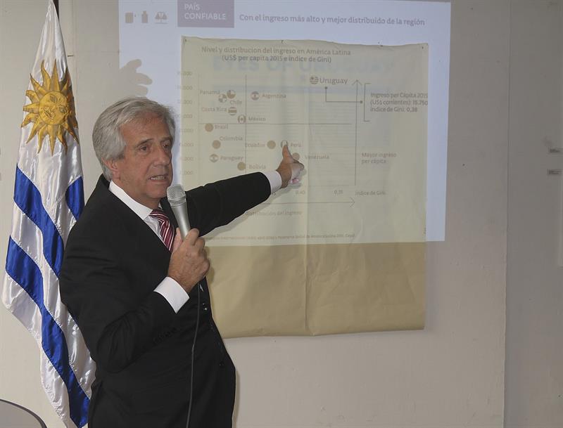 Tabaré Vázquez dice que suspensión de Venezuela es reversible