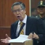 Expresidente Fujimori fue internado en clínica de Lima