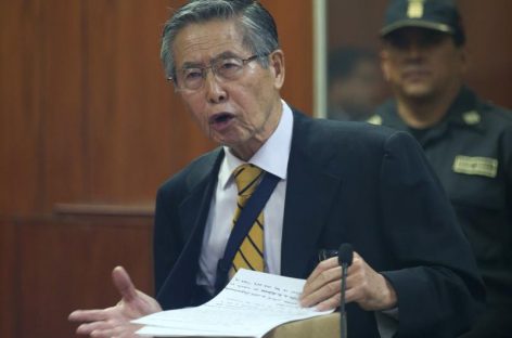Expresidente Fujimori fue internado en clínica de Lima