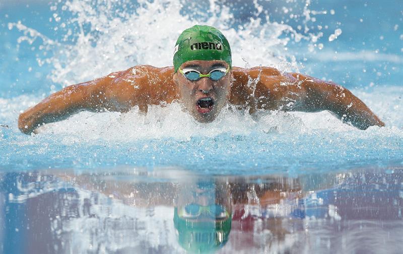 Le Clos estableció nuevo récord mundial en los 100 metros mariposa