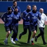 El Real Madrid realizó su primer entrenamiento en Japón