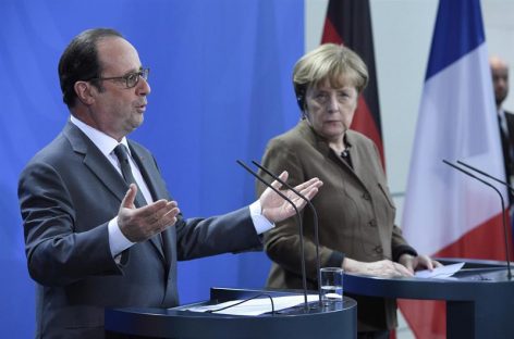 Merkel y Hollande abogan por prolongar las sanciones contra Rusia