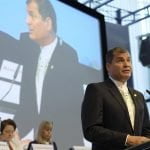 Correa tildó de «grandes noticias» aprobación del acuerdo con la UE