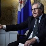 Almagro dijo que la OEA está condicionada en Venezuela por el Vaticano