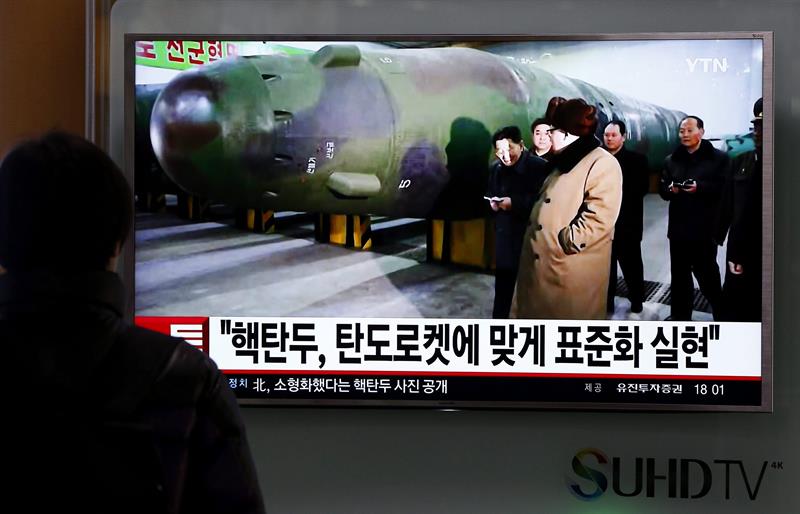 Corea del Norte prepara otro test nuclear para los próximos meses