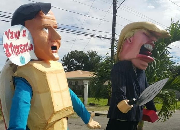 Trump, Goku y Juan Gabriel, fueron los «quemados» del 2016 en Panamá