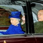 La reina Isabel II reapareció en público tras varios días convaleciente