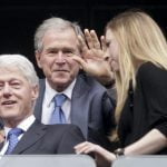 Clinton y Bush recalcaron a sus sucesores el «honor» de presidir EE.UU.