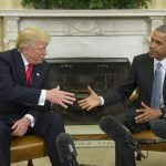 Trump se reunió en la Casa Blanca con Obama antes de la cesión de mando