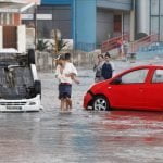 El Malecón y barrios de La Habana afectados por inundaciones costeras