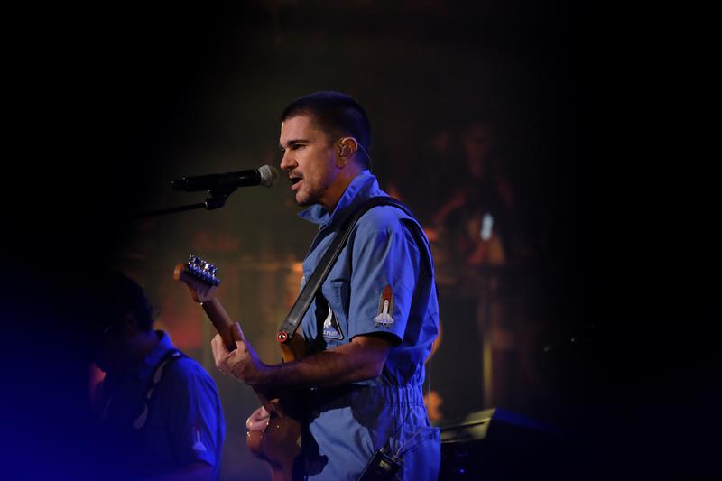 El cantante colombiano  Juanes visitó el Canal de Panamá