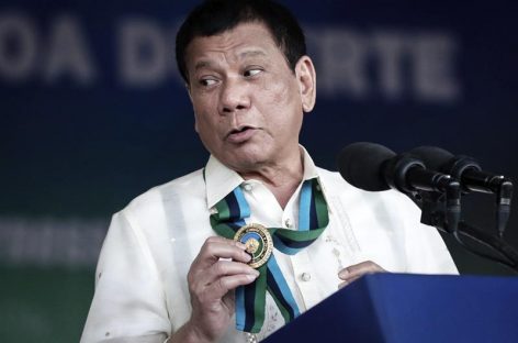 Encontraron muerto de un disparo a un guardia de Duterte en palacio presidencial