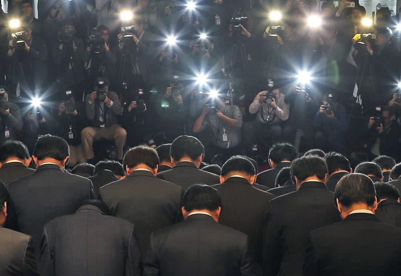 Partido gobernante surcoreano cambió de nombre por el caso «Rasputina»