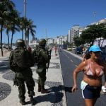 Ejército brasileño blindó las calles de Río en vísperas del carnaval