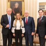 Trump pidió la liberación de Leopoldo López tras recibir a Tintori en la Casa Blanca