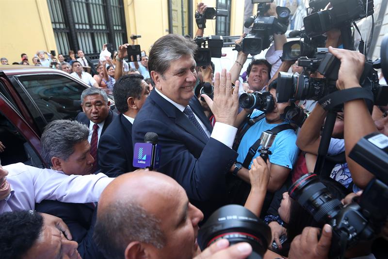 Alan García acudió a Fiscalía «sin temor» a ser implicado en caso Odebrecht