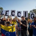 Diputados venezolanos realizaron protesta «sorpresa» en Caracas