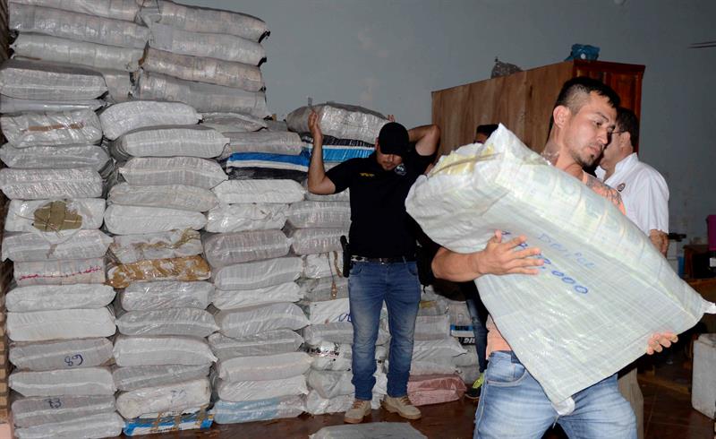 Bolívares decomisados en Paraguay salieron por Colombia