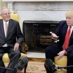 Trump dijo junto a PPK que tiene un «gran problema» con Venezuela
