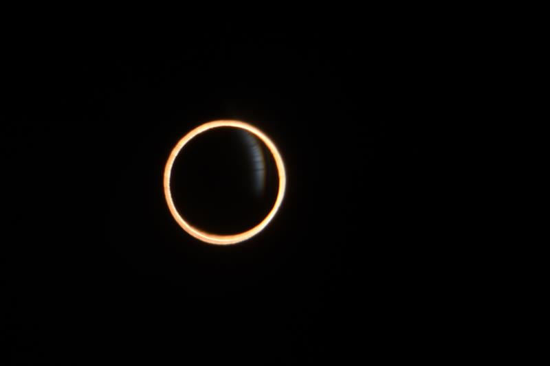 Patagonia chilena fue testigo del eclipse anular del Sol