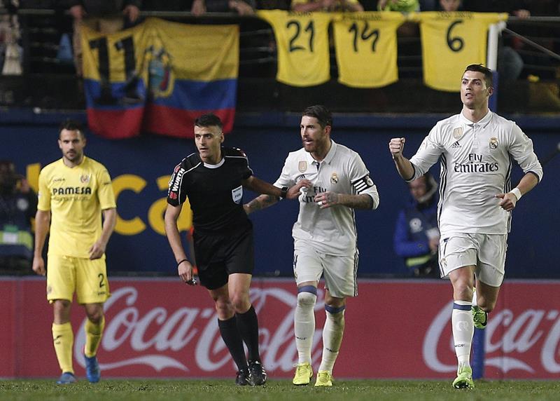 El Real Madrid remontó al Villarreal en una vibrante segunda parte