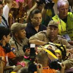 15 heridos en el Sambódromo de Río tras desplomarse una pasarela
