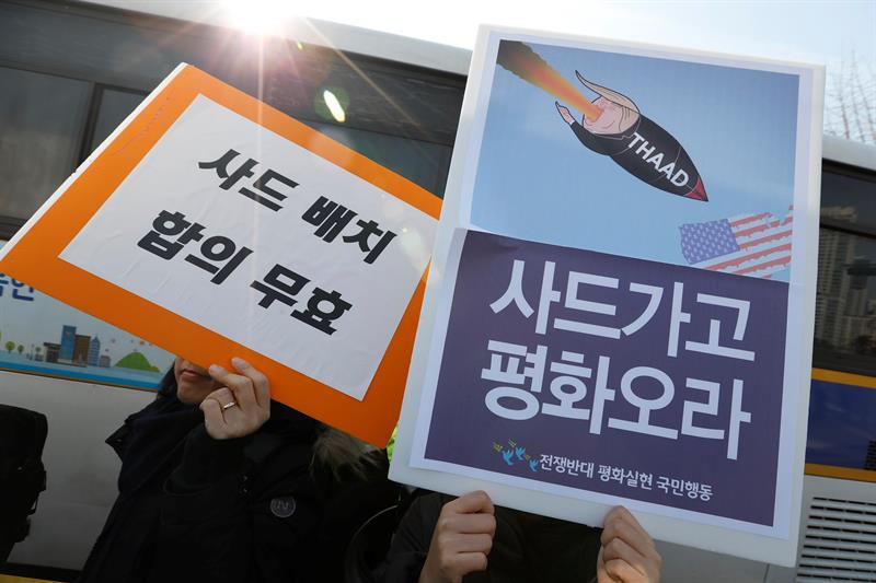 Seúl formalizó la compra de terrenos para el sistema antimisiles THAAD de EEUU