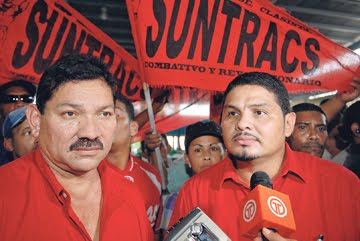 Obreros del Suntracs acusan a Pedro Miguel González de ladrón