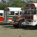 Cinco robos en una semana a buses que viajan hacia el interior del país