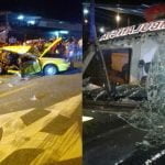 Un muerto en choque entre taxi y ambulancia en Las Margaritas de Chepo