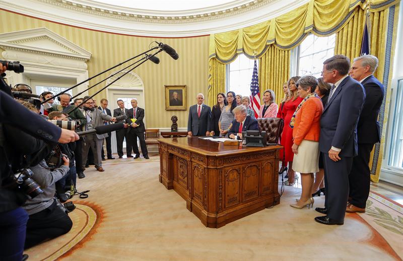 Trump dijo que es «el momento» para una reforma migratoria en EE.UU.