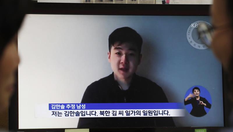 El hijo de Kim Jong-nam publicó un vídeo en Internet