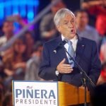 Sebastián Piñera resultó vencedor en las presidenciales de Chile