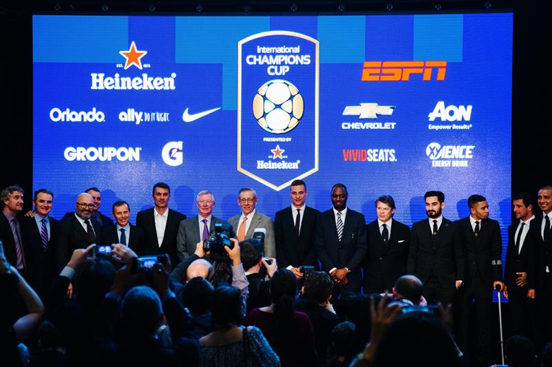 Barcelona, Manchester United y R.Madrid estarán en la International Champions Cup