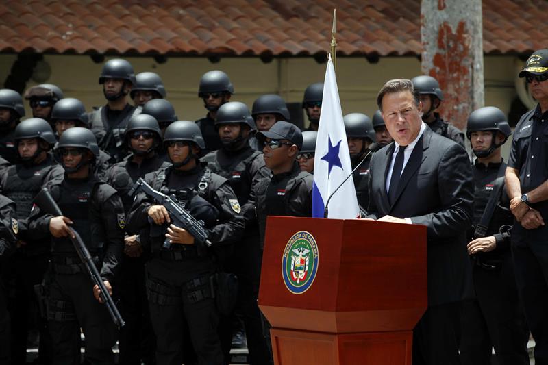 Panamá desplegó 300 nuevos agentes de elite para reforzar la seguridad