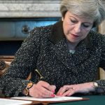 May celebró una reunión del Gobierno antes de activar el «brexit»