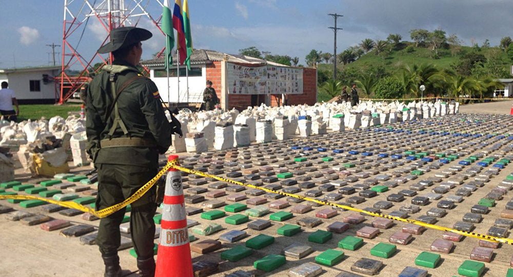 Gobierno colombiano incautó 630 kilos de cocaina en la frontera con Panamá
