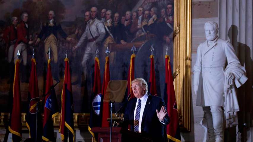 Trump pidió no olvidar nunca el Holocausto