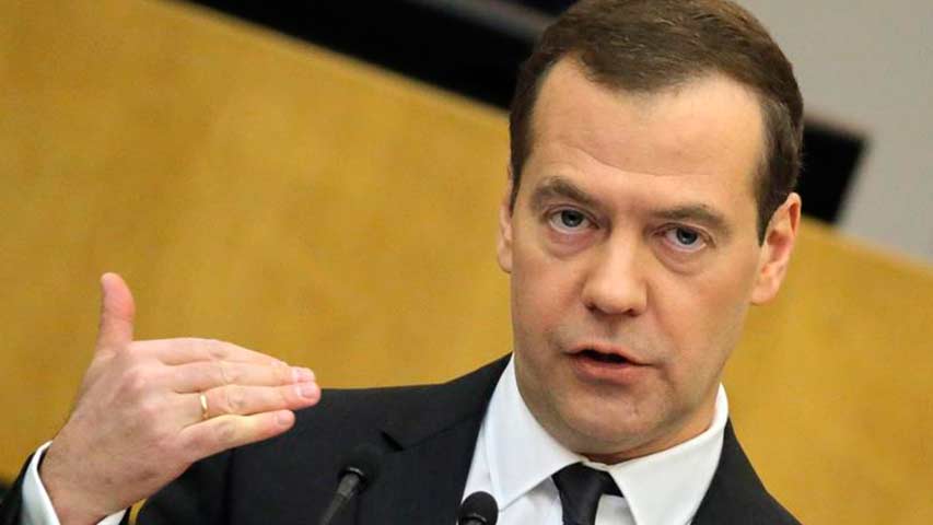 Casi la mitad de los rusos pide la dimisión de Medvédev