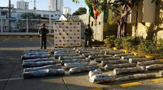Incautaron más de seis toneladas de cocaína en Puerto de Barranquilla